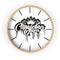 Capricorn Queen Wall clock